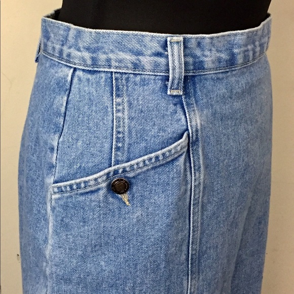 St. John’s Bay Denim Maxi Skirt - Picture 3 of 5